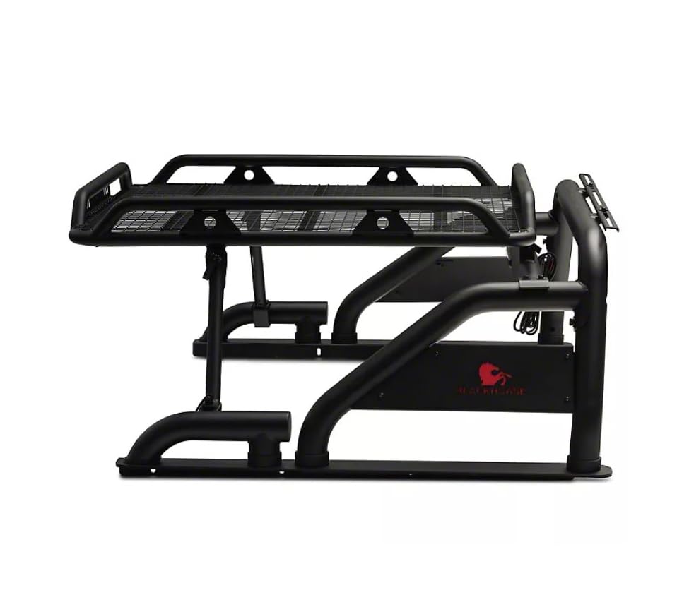 Warrior Black Off Road Black Horse Roll Bar Compatible with 2020-2023 Jeep Gladiator-WRB-09BK