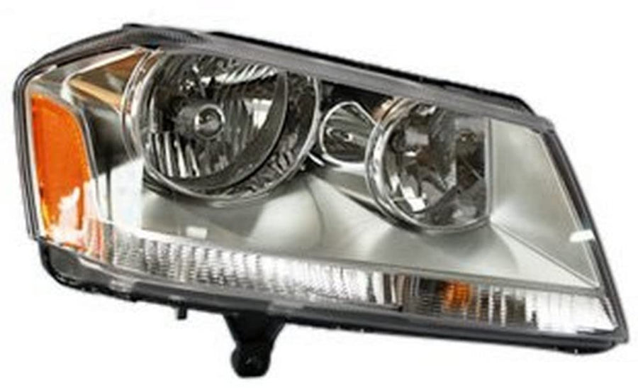Right Headlight Assembly TYC Compatible with 2008-2014 Dodge Avenger