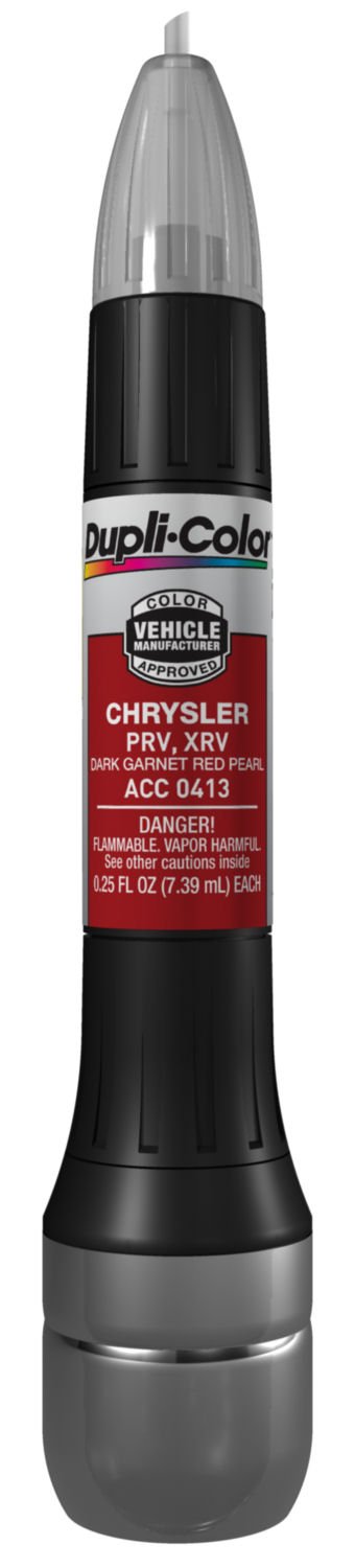 Dupli-Color Scratch Fix ACC0413 All-In-1 Exact-Match Automotive Touch-Up Paint – Chrysler Dark Garnet Red Pearl – 0.25 oz. Paint Pen