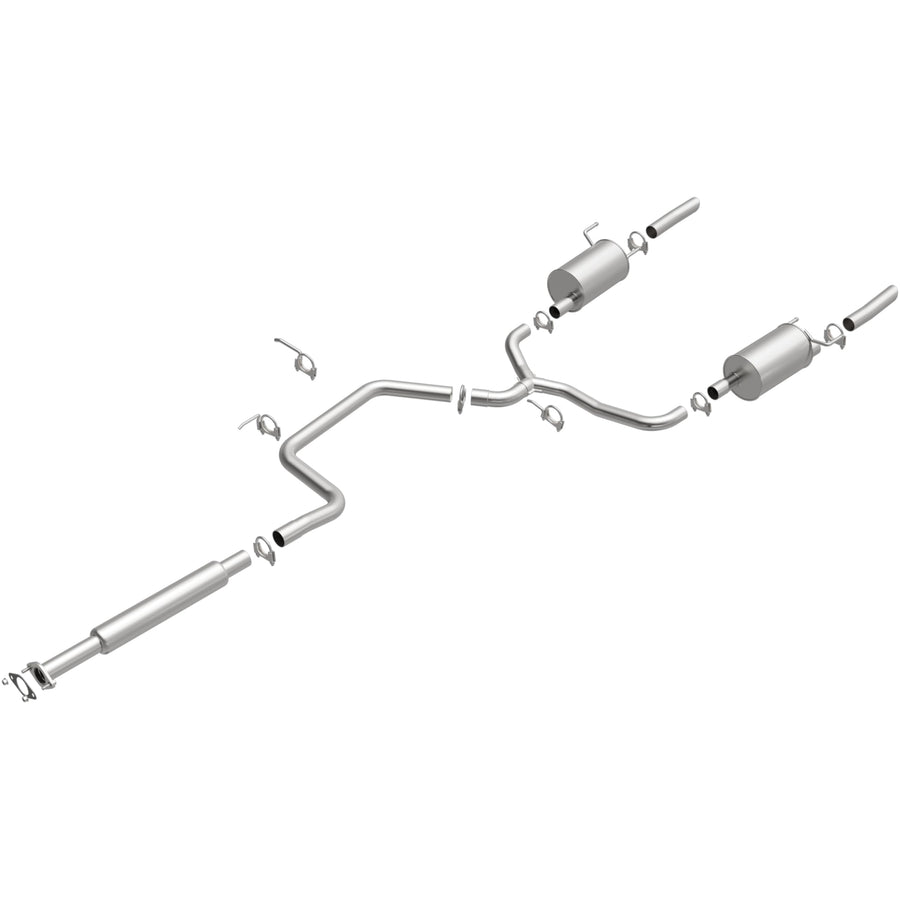 Replacement Exhaust System Kit BRExhaust 106-0725: Compatible with 2000-2005 Chevrolet Monte Carlo, 1997-2002 Pontiac Grand Prix 3.8L