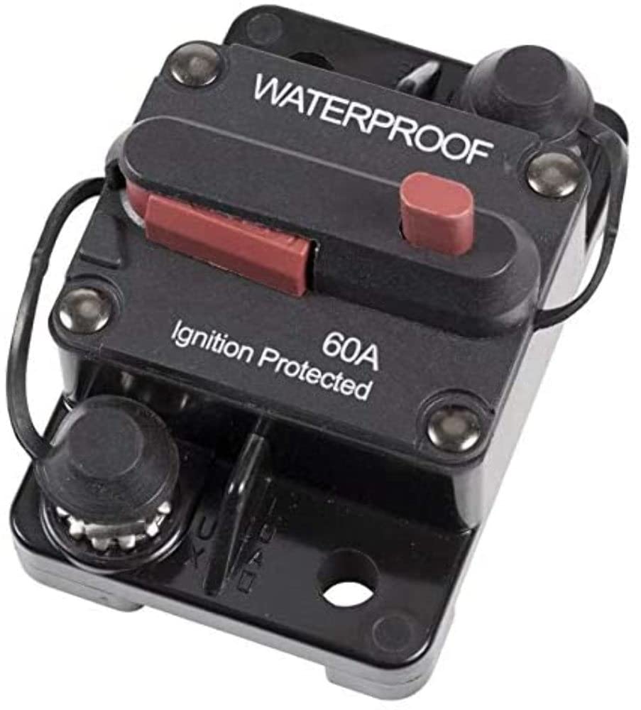 Circuit Breaker Install Bay Manual Reset Ip67 Rated - 60 Amp
