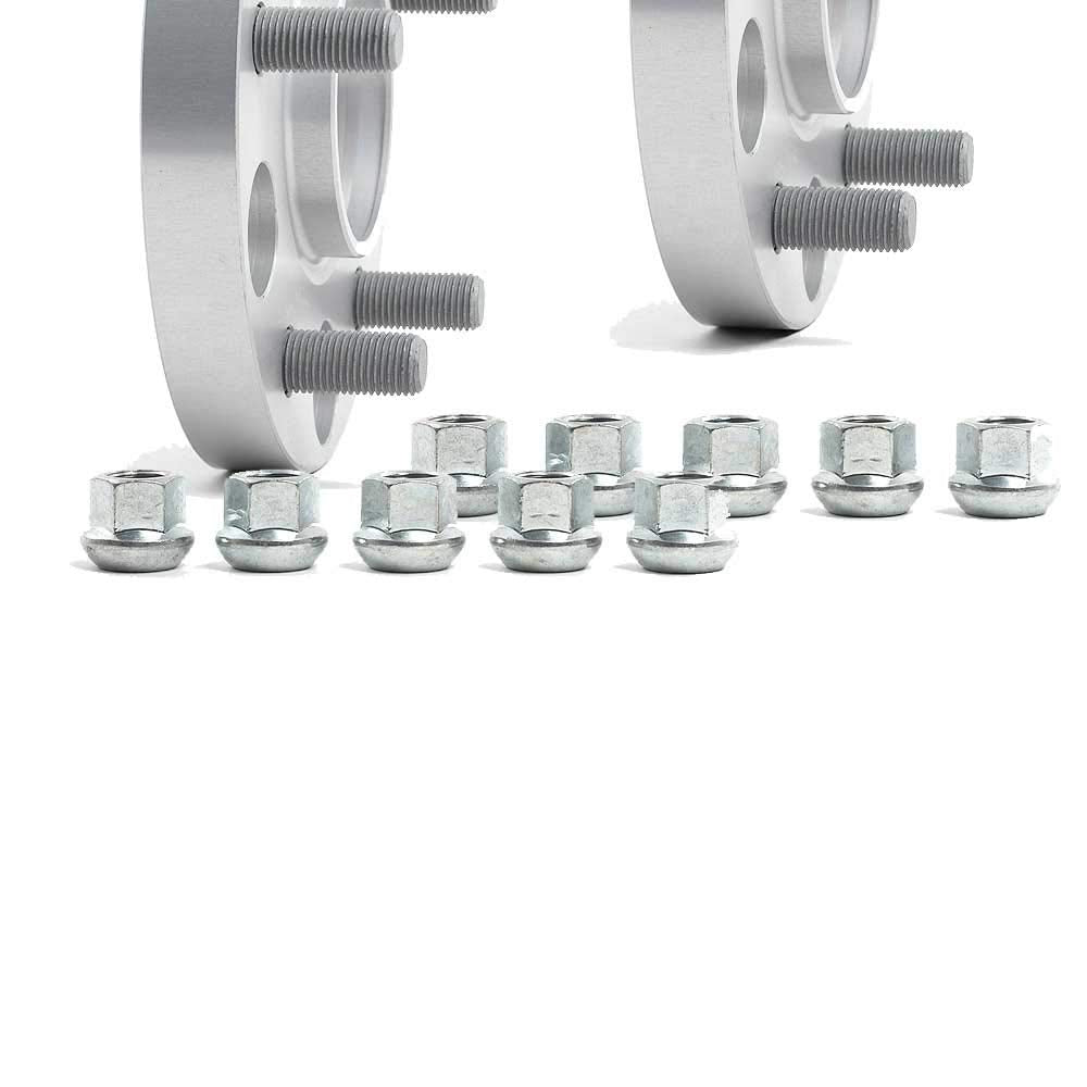 H&R 4065640 Wheel Spacer Set DRM-System 40mm per axle Pattern 5x114,3-Hub 64,0mm-Bolt Size M12x1,5-Honda