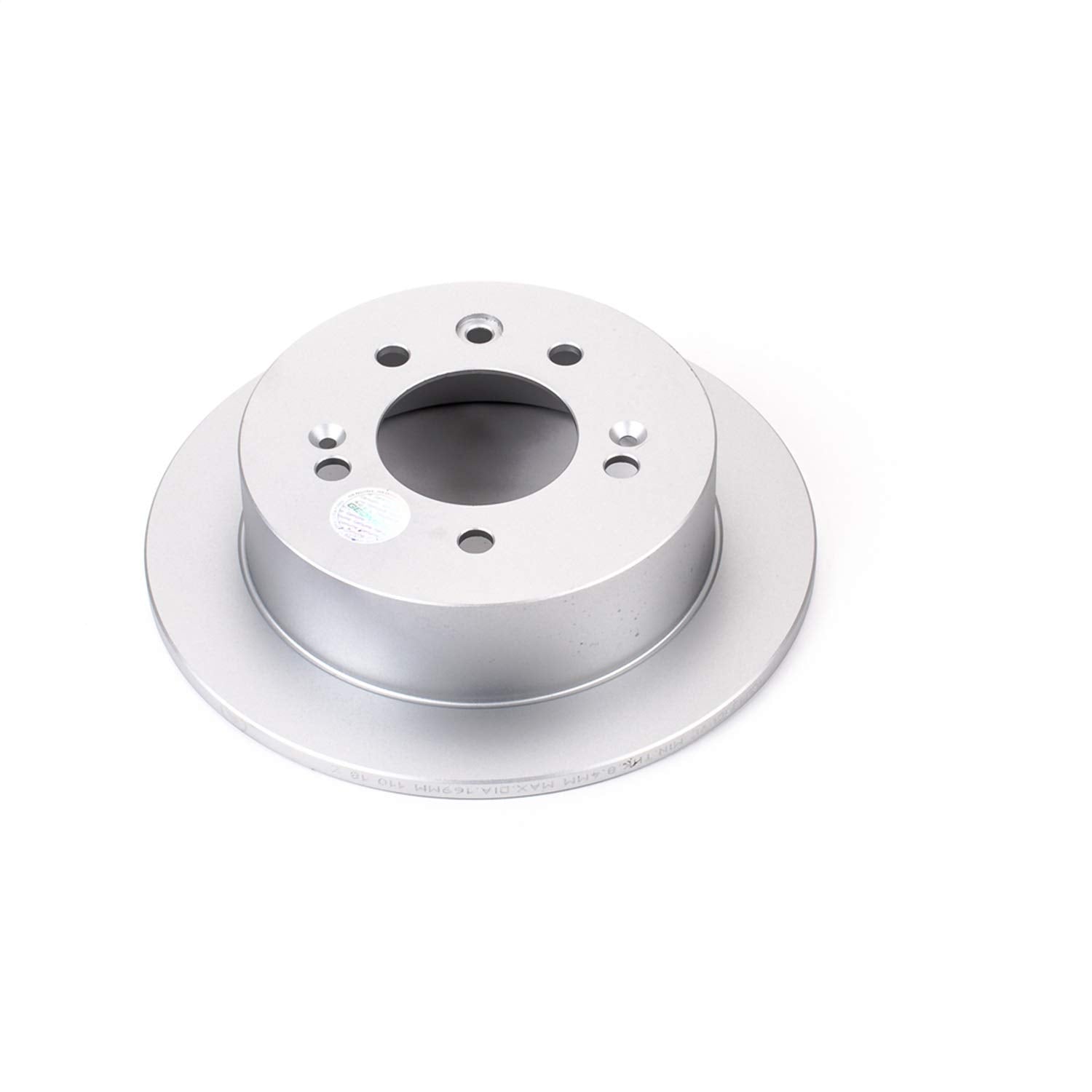 Power Stop JBR1336EVC Evolution rear Genuine Geomet® Coated Brake Rotor For Hyundai Elantra 2007-2010 [Model Specific]
