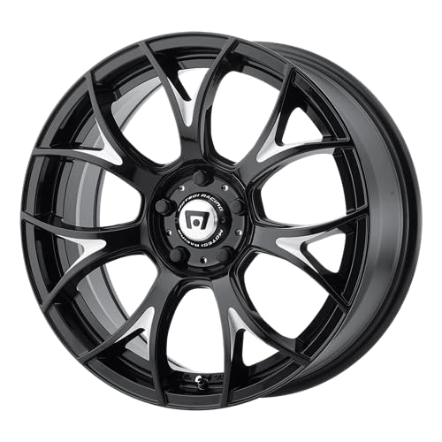 Motegi 17X8 MR126 G-BLK MILL 5X120 45MM - MR12678049345