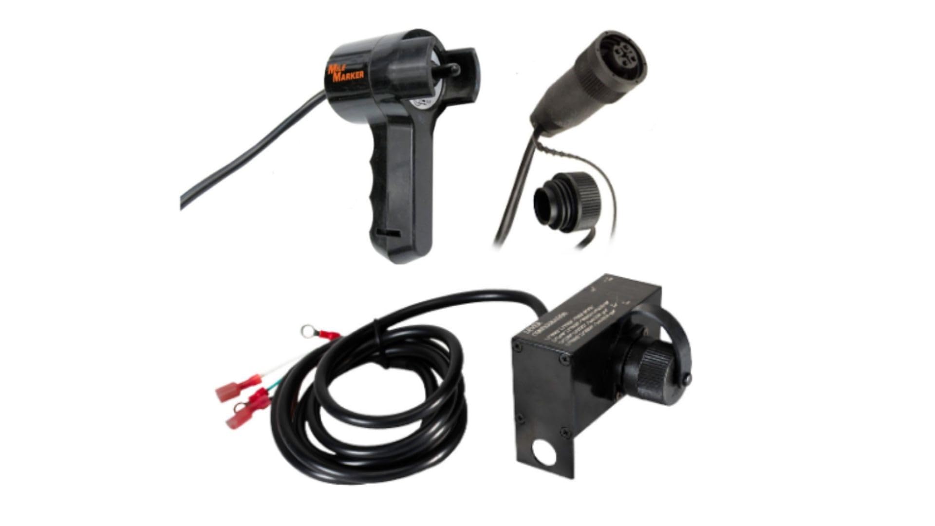 Hydraulic Winch Joystick Remote Mile Marker 93-50014 - 4 Pin Hand Controller, Joystick Control Assembly, For Use with all Mile Marker Winches