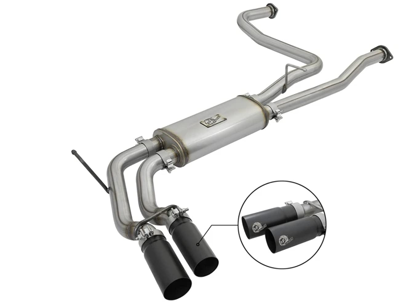 Rebel Series aFe Power 49-46126-B Performance Cat-Back Exhaust System