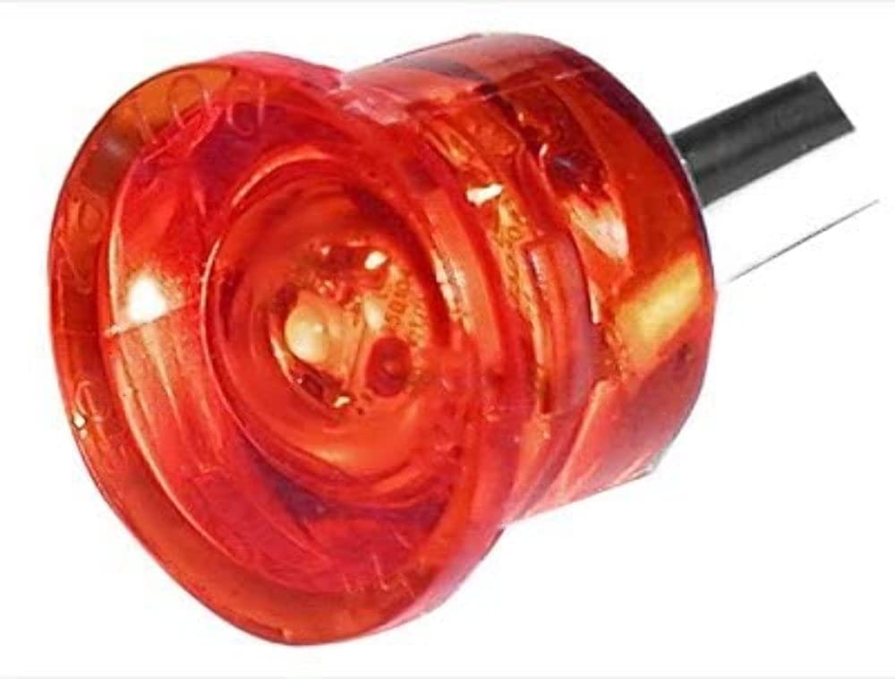 Peterson Led Marker/Clearance M171R-BT2, P2, Round, W/2 .180 Bullets, 0.75"