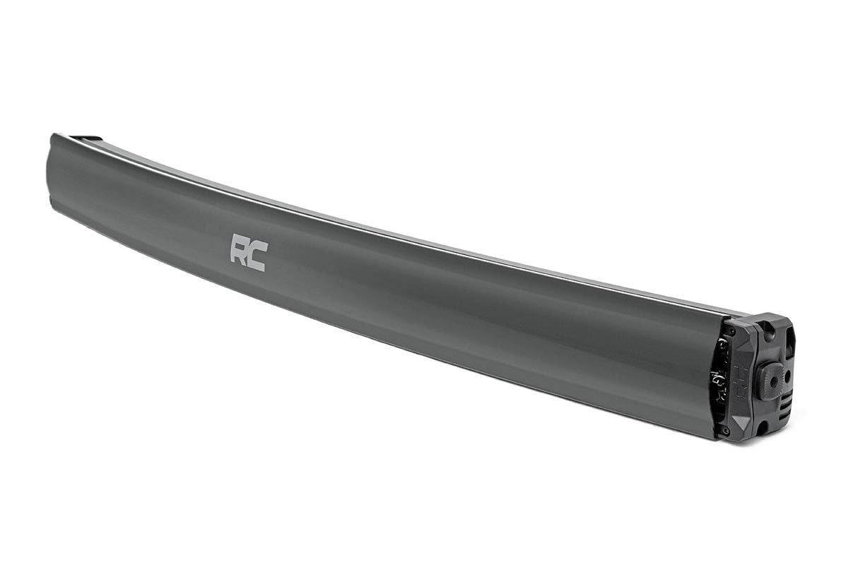 Black Series Rough Country 40" Curved Dual Row DRL CREE LED Light Bar - 72940BD