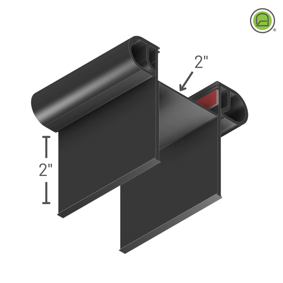 35063 RV Slide-Out Wall Cap (2” Wipe x 0.91” Bulb x 2” Wall Cap) Flip 'N Seal® (20ft)