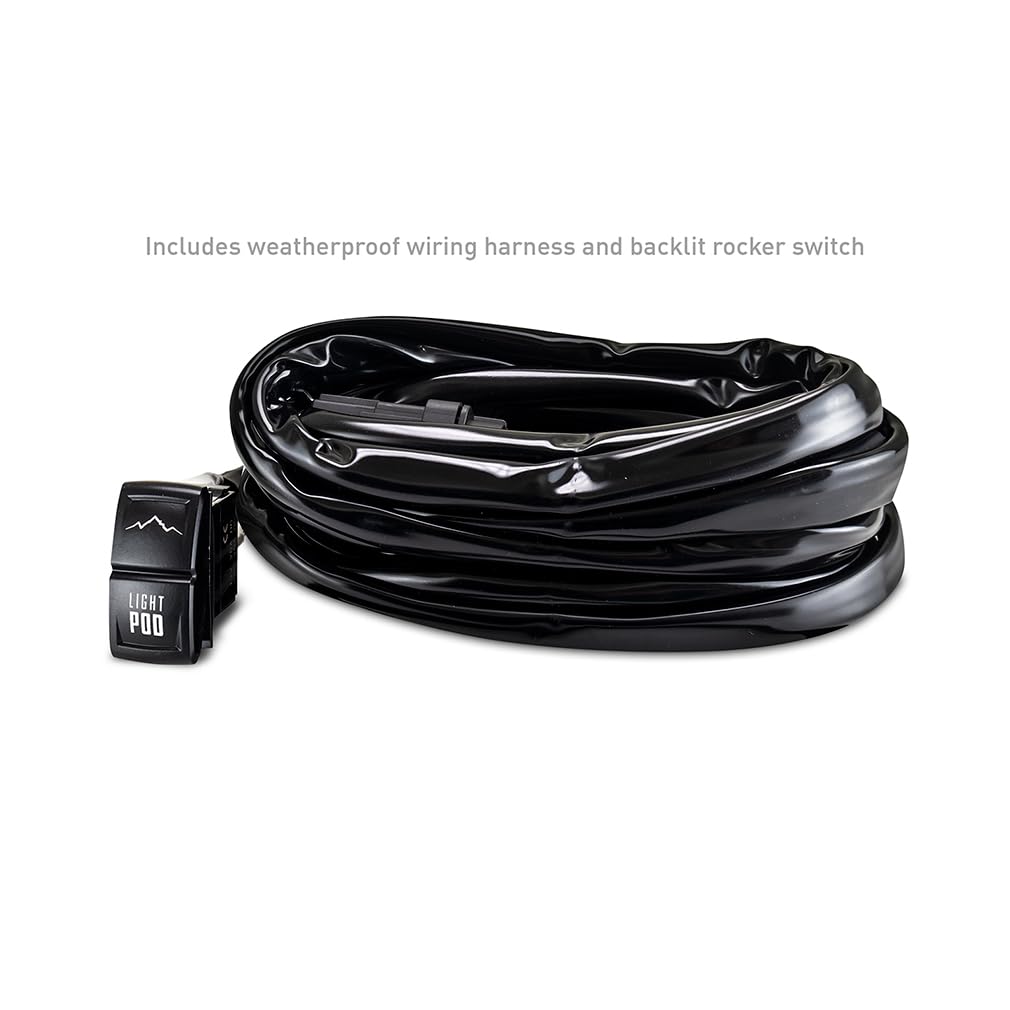 Borne Ford Bronco Off-Road Ditch Light Set (2) 3X3 Flood