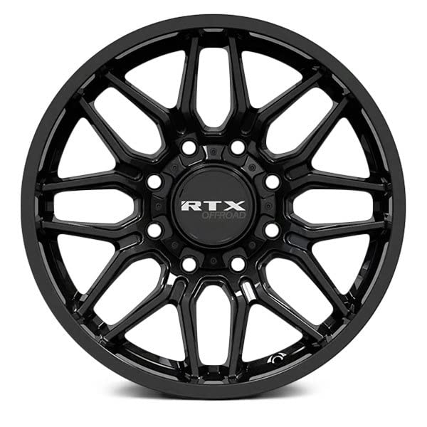 CLAWS RTX Custom Wheel - 20x10, -18 Offset, 5x127 Bolt Pattern, 71.5mm Hub - Gloss Black Rim