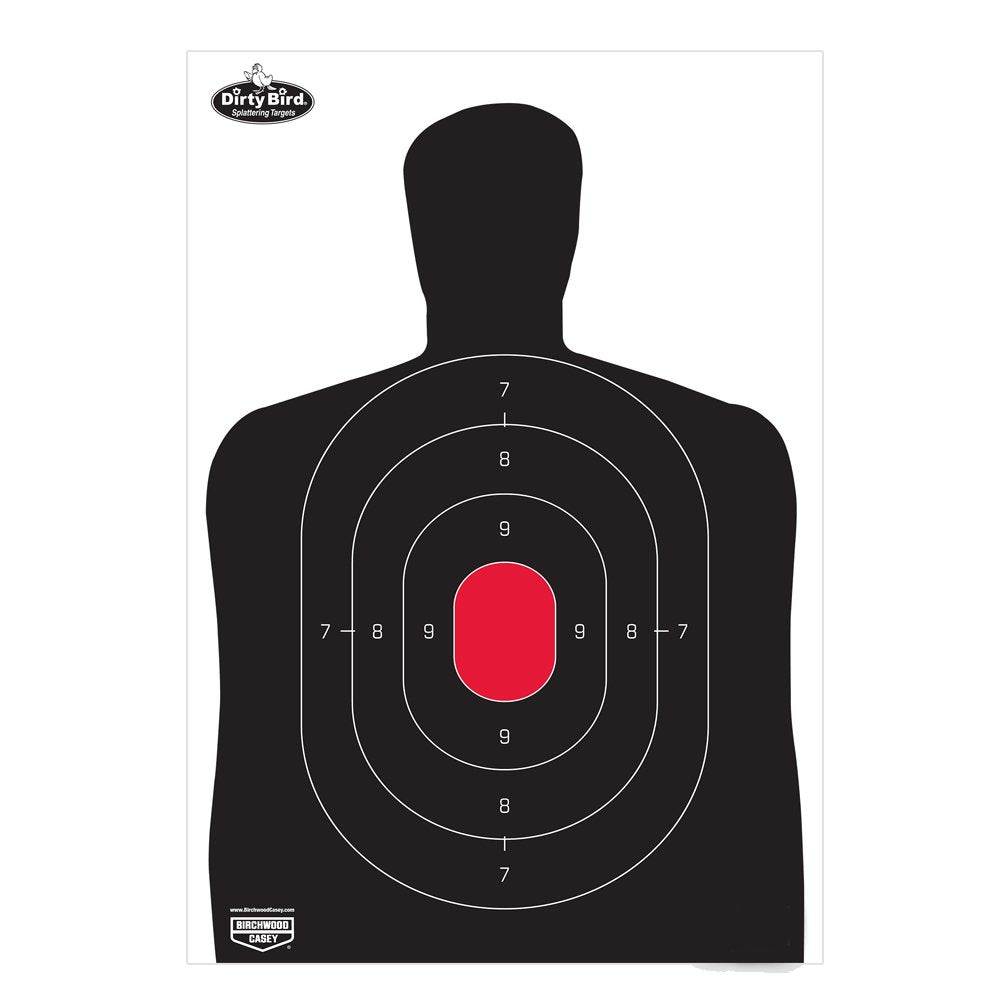 BC27 Birchwood Casey Dirty Bird Silhouette Target (Per 50), 12 x 18-Inch