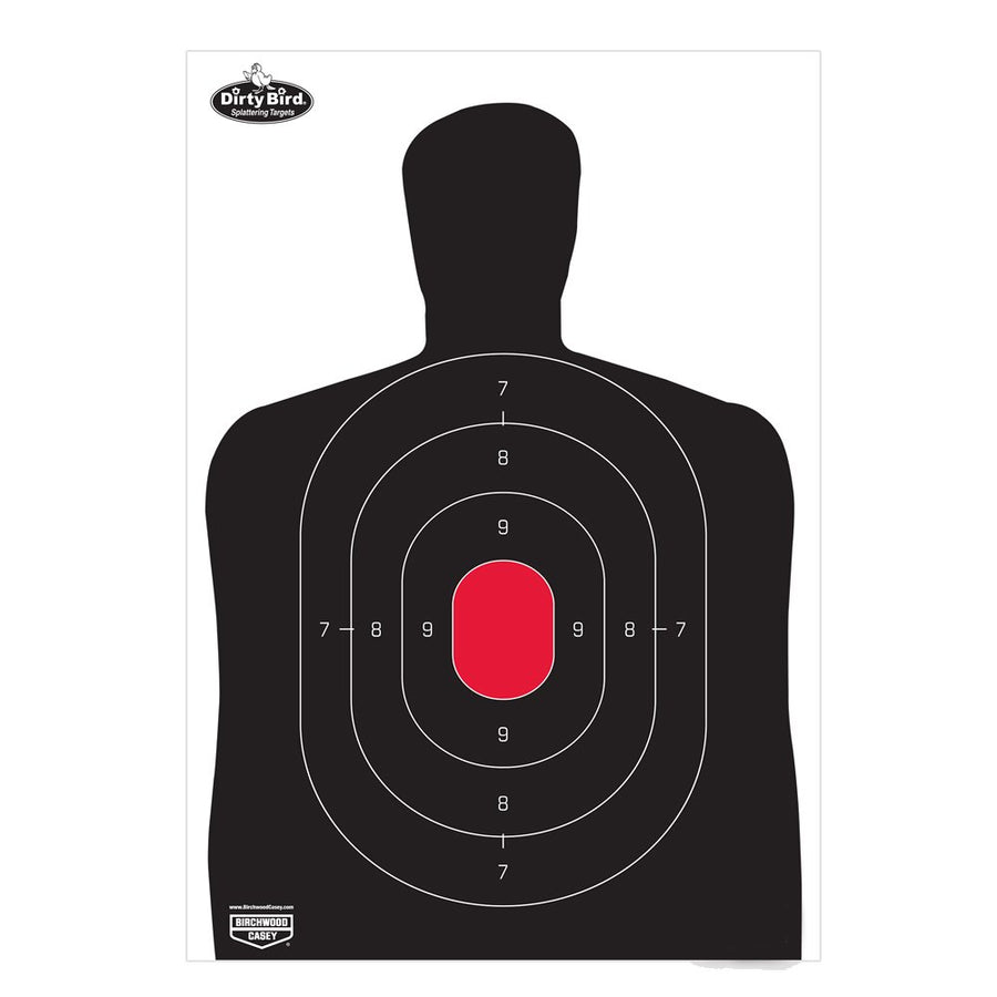 BC27 Birchwood Casey Dirty Bird Silhouette Target (Per 50), 12 x 18-Inch