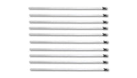7.5" Long Vibrant Performance Stainless Steel Cable Ties, 10 Pack