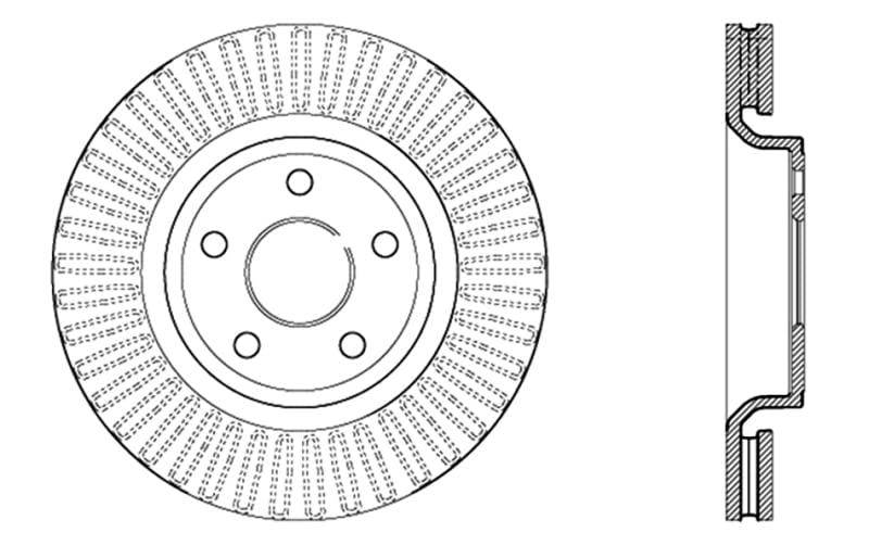 Brake Rotor StopTech (128.58008CL)