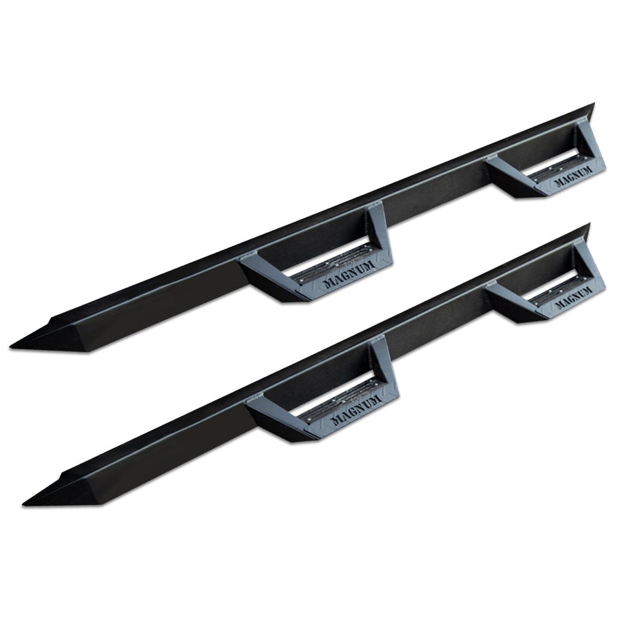 Black Magnum RT Drop Side Steps Running Boards Compatible with 2021-2026 Bronco 4-Door