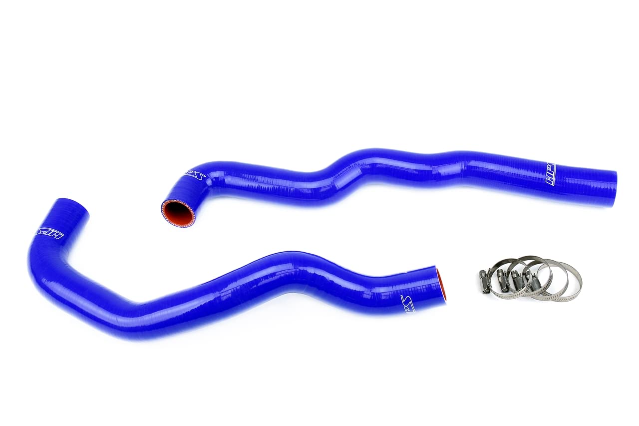 HPS Performance Silicone Blue Radiator Hose Kit Coolant Compatible for 1998-2005 Lexus GS300 GS400 2JZ-GTE VVT-i Swap, 57-2080-BLUE