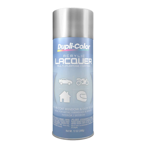 Metallic Dupli-Color EDAL1679 Premium Lacquer – Silver Spray Paint - 12 oz. Aerosol Can