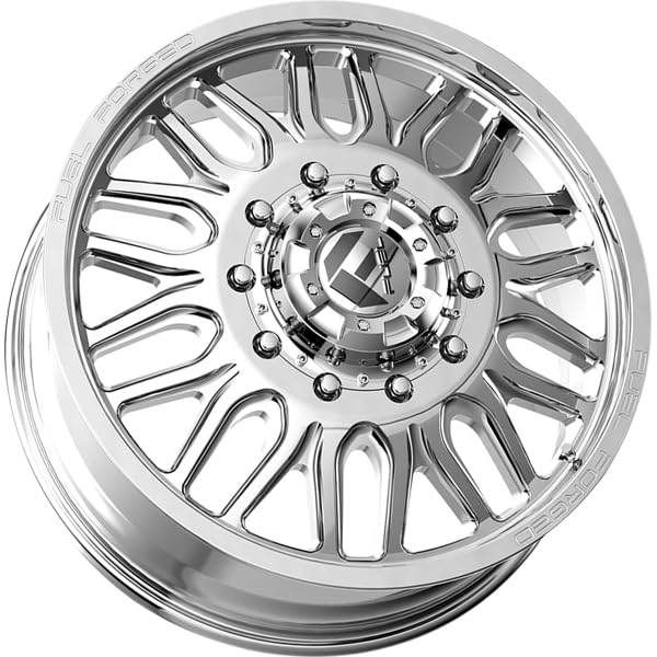 FUEL OFF-ROAD 22X8.25 DB66 FFC66, 10X225, 8.76, 105mm POLISHED - DF662282A9