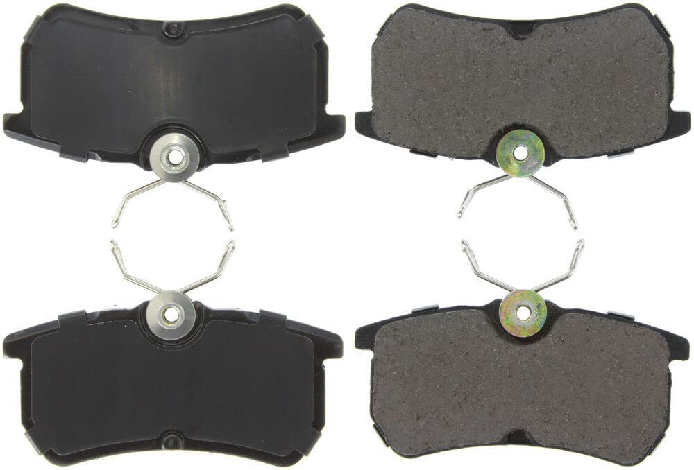 Centric Posi Quiet 105.08860 Premium Ceramic Disc Brake Pad Set For 2019-2014 Ford Fiesta, 2007-2000 Ford Focus