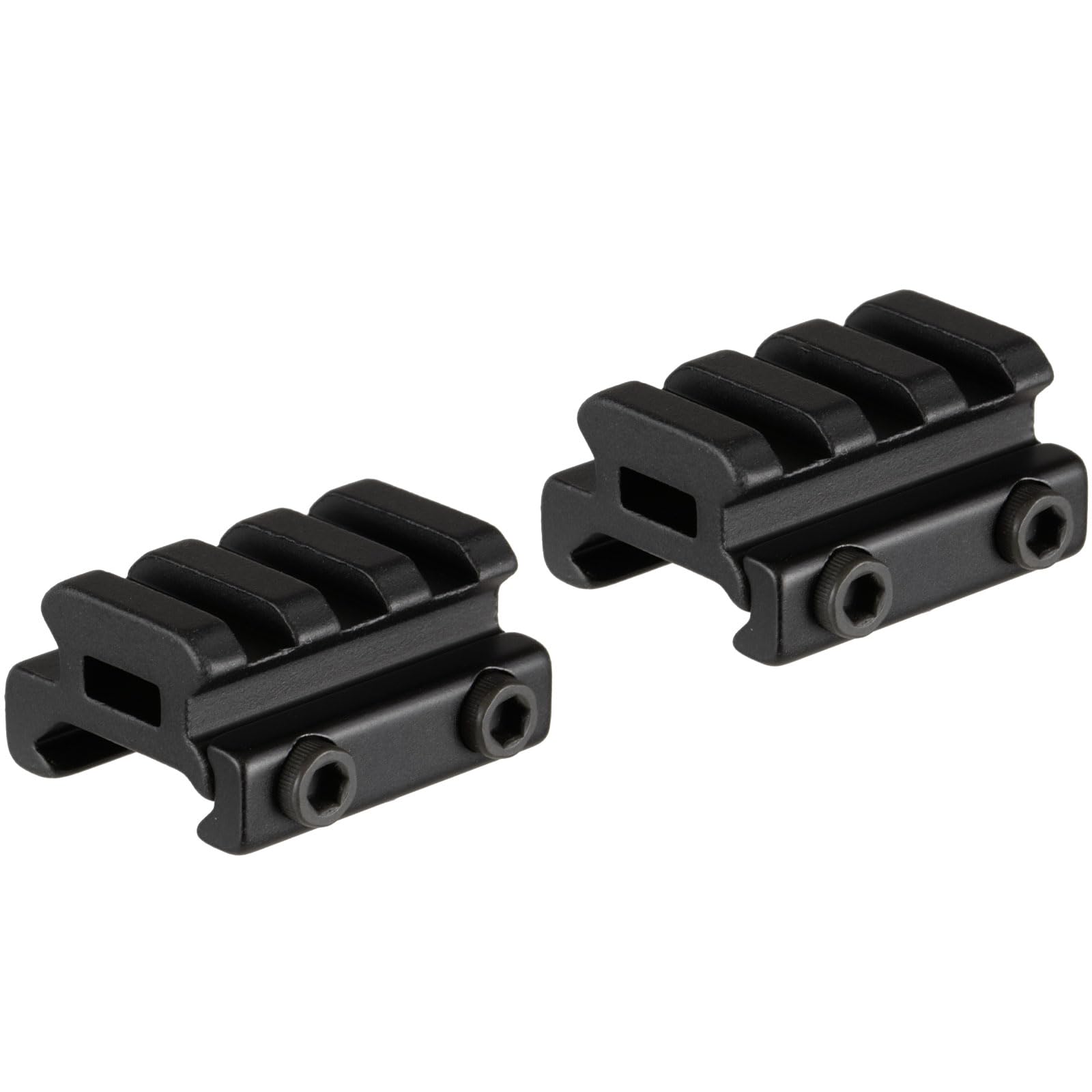 TRUGLO adult unisex 2-Piece RISER MNT PICATINNY 1 2 PCS, Multi, 1.36 inches long x 0.5 high US