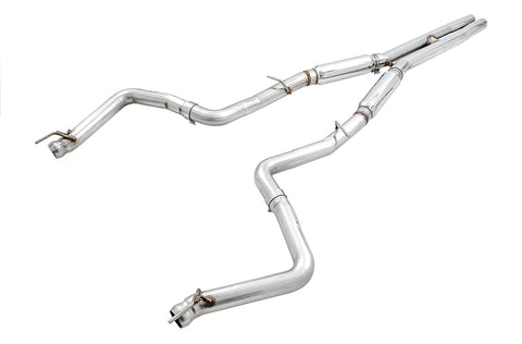 Dodge Challenger AWE Tuning 2015+ 6.4L/6.2L Supercharged Track Edition Exhaust - Use Stock Tips