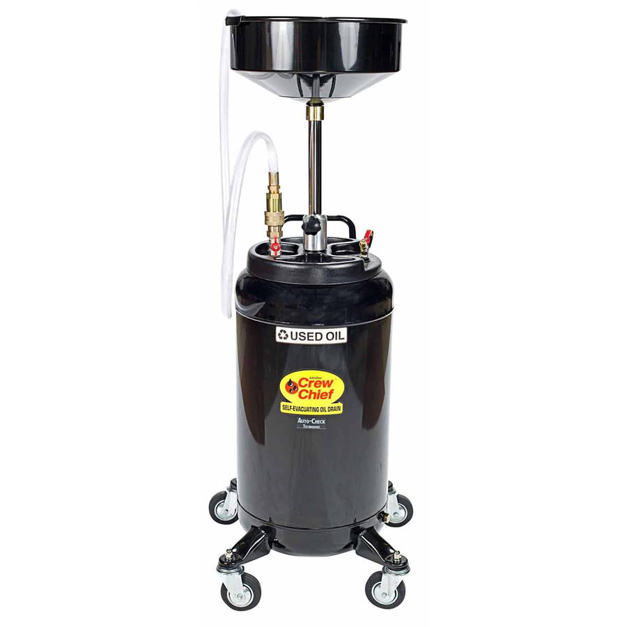 Crew Chief JohnDow Industries JDI-25HDC Self-Evacuating Oil Drain (25 Gallon)