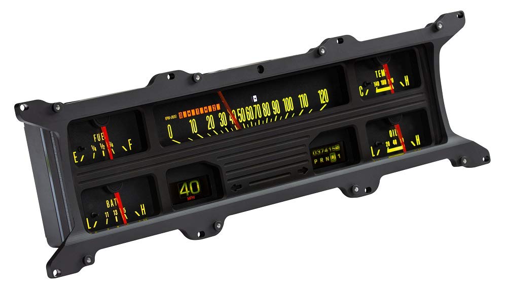 Dakota Digital Retrotech RTX-67F-PU-X Gauge Instrument System Compatible with 1967-72 Ford Pickup