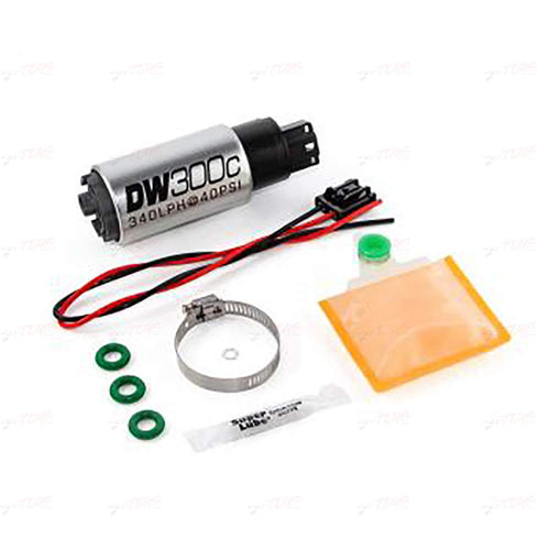 Compact DeatschWerks 9-307-1017 Fuel Pump (340lph with 1017 Install Kit), 1 Pack