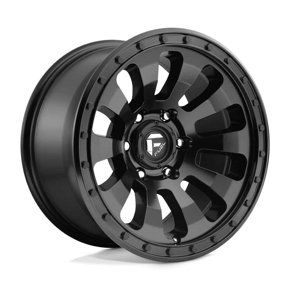 1PC Fuel D630 18X9 6X5.5 MT-BLK -12MM - D63018908345
