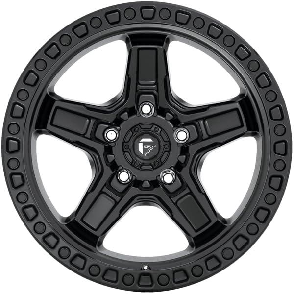 KICKER Fuel Offroad D697 BLACK Wheel with Painted and TPMS Compatible (17 x 9. inches /5 x 127 mm, -12 mm Offset)
