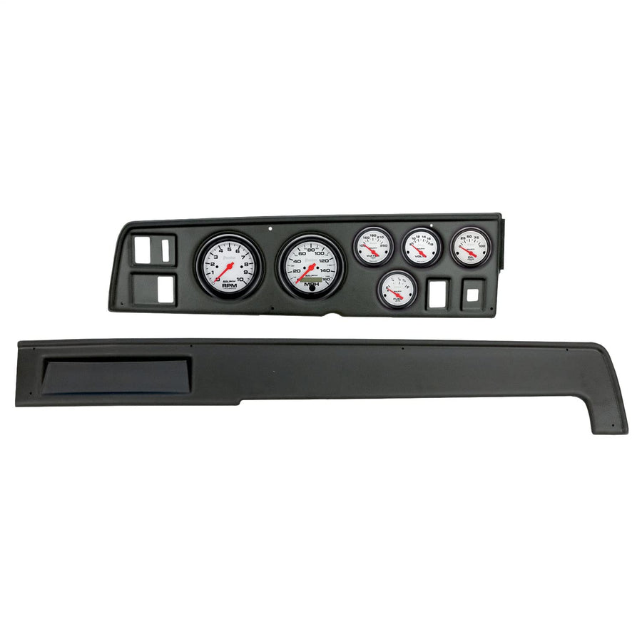 AutoMeter Dash Kit Direct Fit, (3 3/8" X2, 2 1/16" X4), Dodge Charger 68-70, Phantom (2907-09)