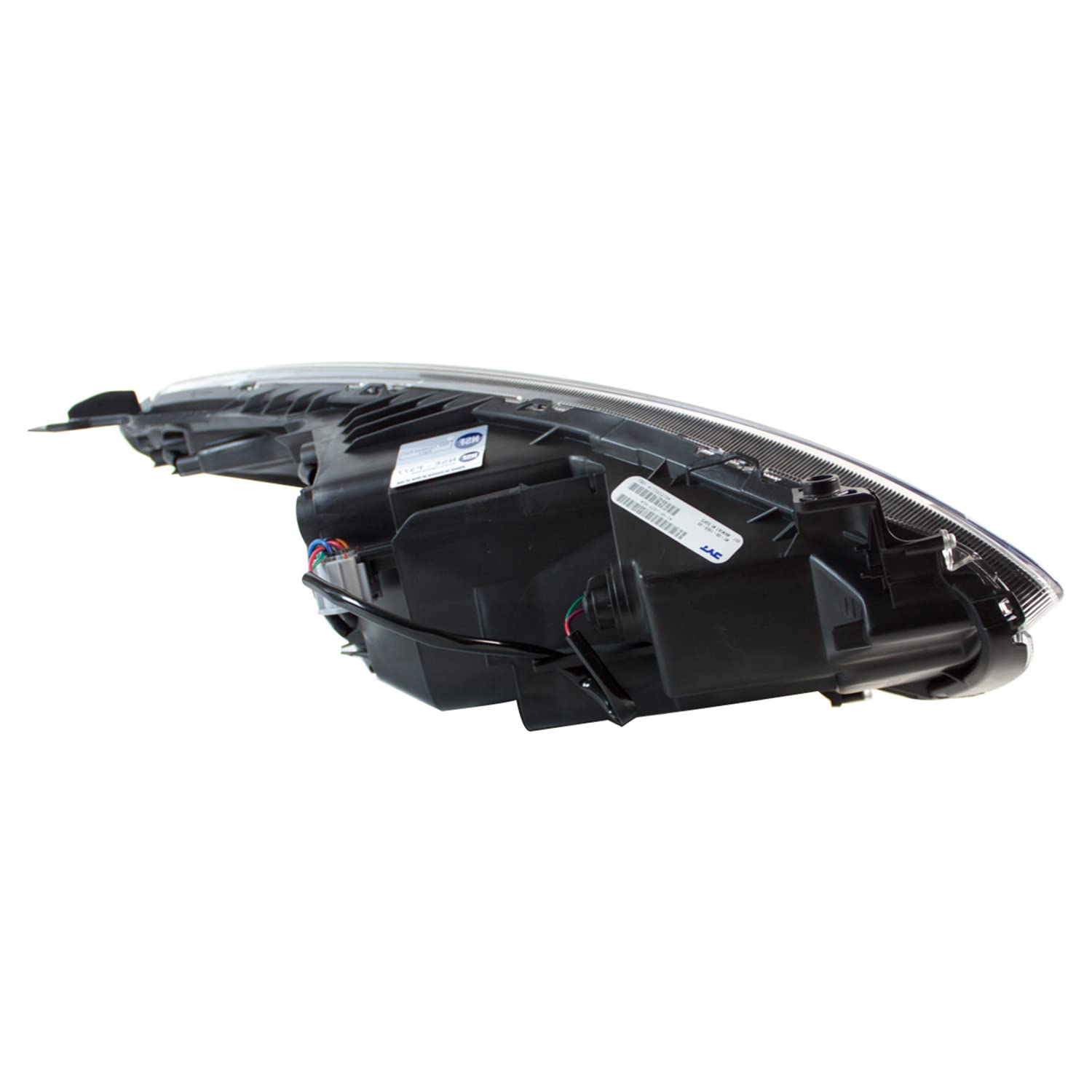 Left TYC Headlight Assembly Compatible with 2011-2014 Mazda Mazda2