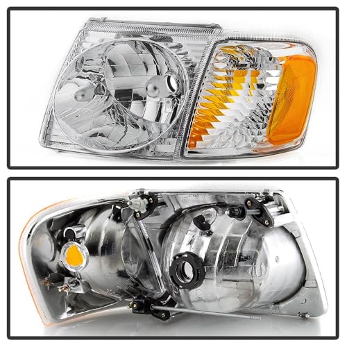 OEM Style Xtune Headlights (HD-JH-FEXP01-ST-C) (Akkon)