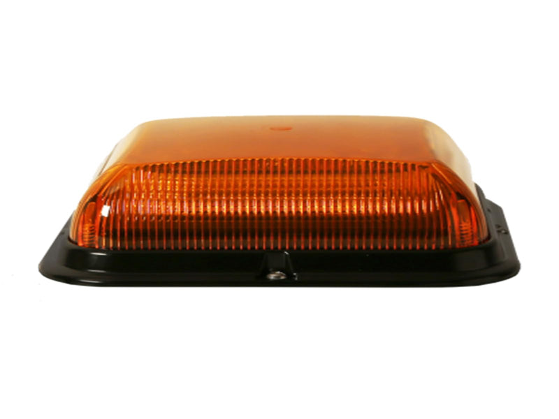 Amber Beacon Light, Clear, 2-5/16" H