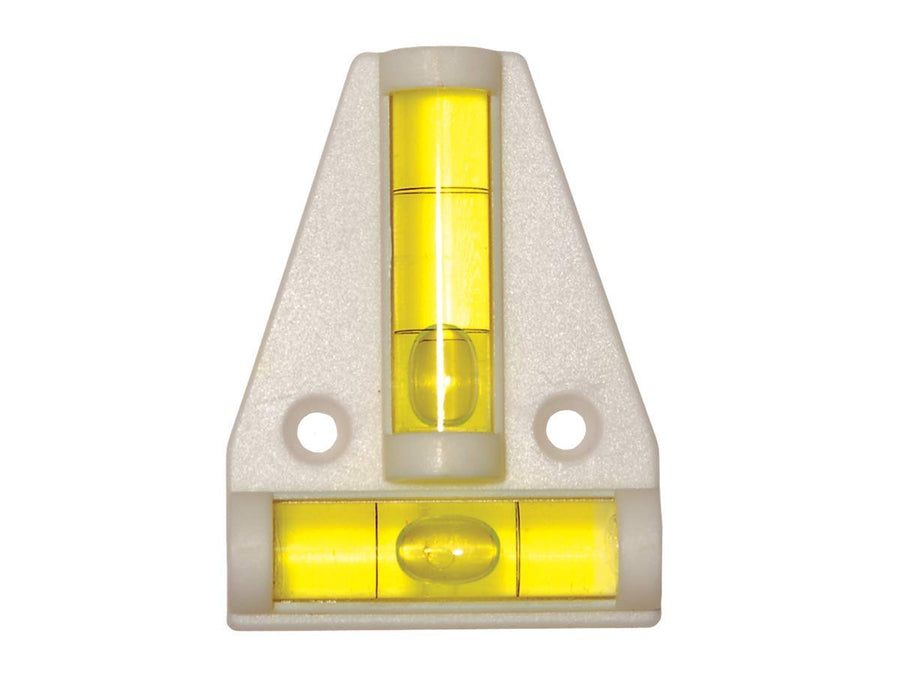 Two Way RV Designer E411 Bubble Level, 2-1/2 inch x 1-3/4 inch, 2 Per Pack, Exterior Hardware