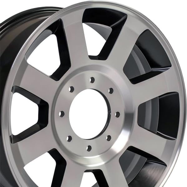 FR78-20080-8170-40MB1 Satin Black Machined Wheel Tires OE Wheels LLC Painted (20 x 8. inches /8 x 170 mm
