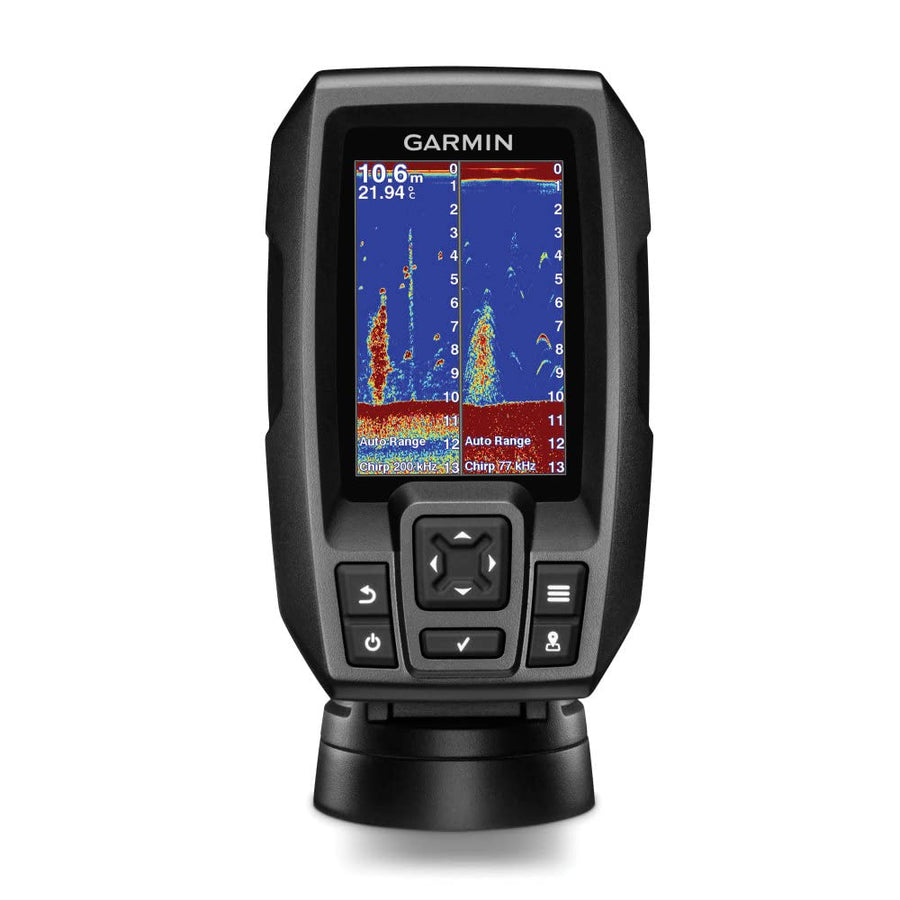 Garmin Striker 4 010-01550-00 with Transducer, 3.5" GPS Fishfinder with Chirp