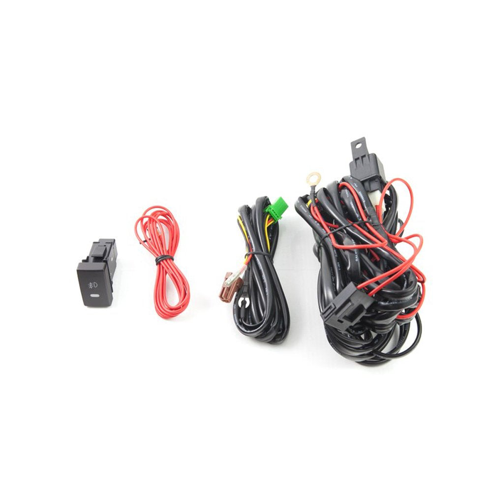 Winjet Driving Fog Lights Compatible with [2009 2010 2011 Honda Civic Coupe] + Switch + Wiring Kit (Yellow)