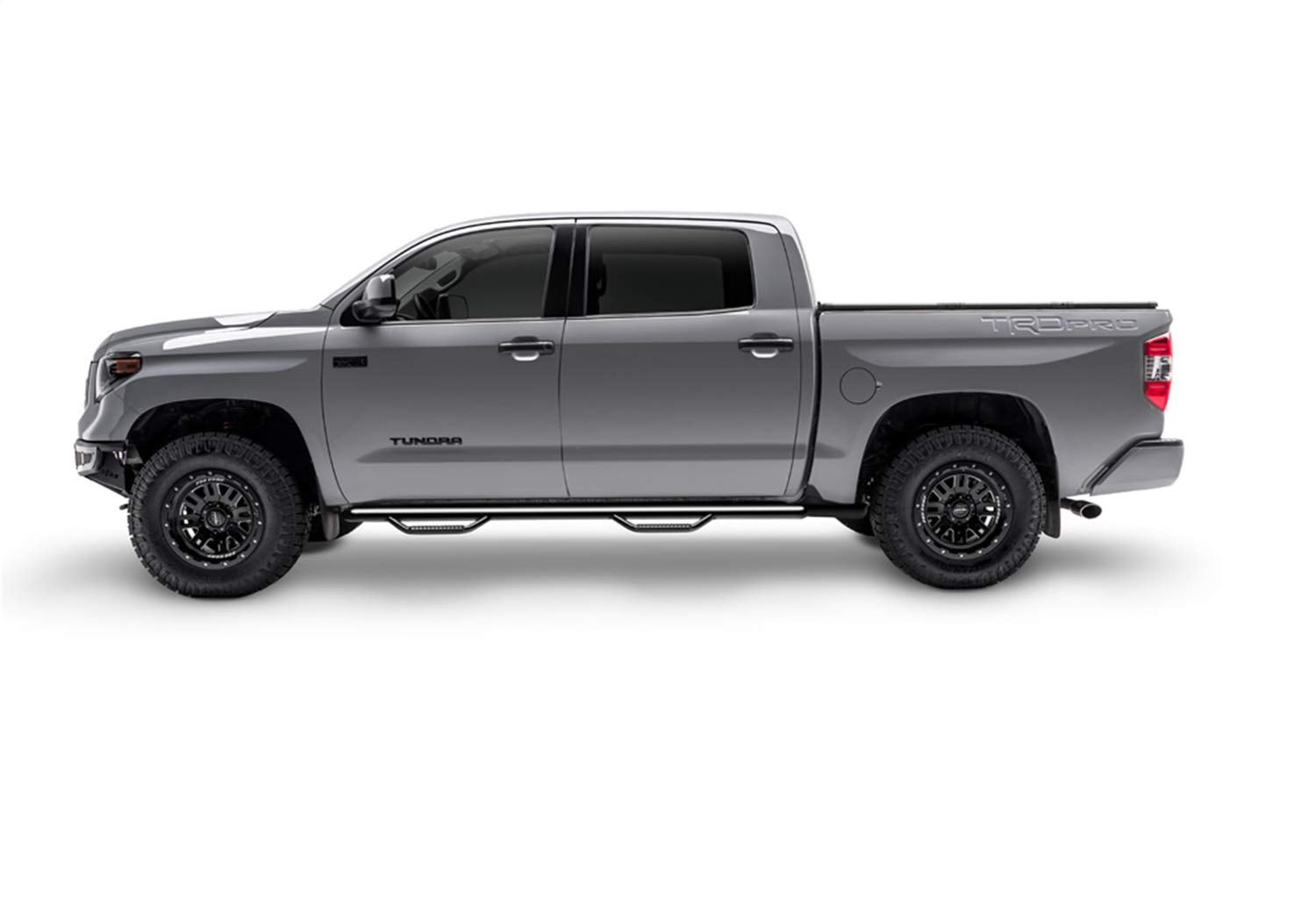 Nerf Steps RealTruck for RAM | Heavy Duty Steel, Wheel-to-Wheel, Textured Black | D10110MC-TX | Fits 2010 - 2018 Dodge Ram 2500 / 3500 Mega Cab