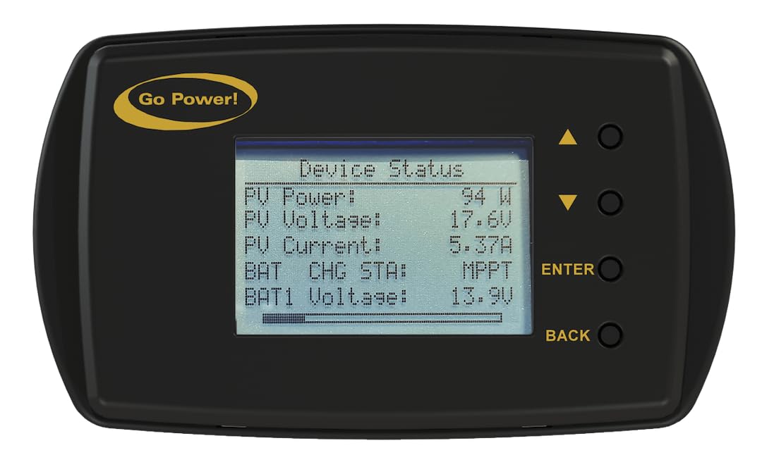 GP-RVC-R Go Power! Bluetooth Enabled MPPT Remote 82959
