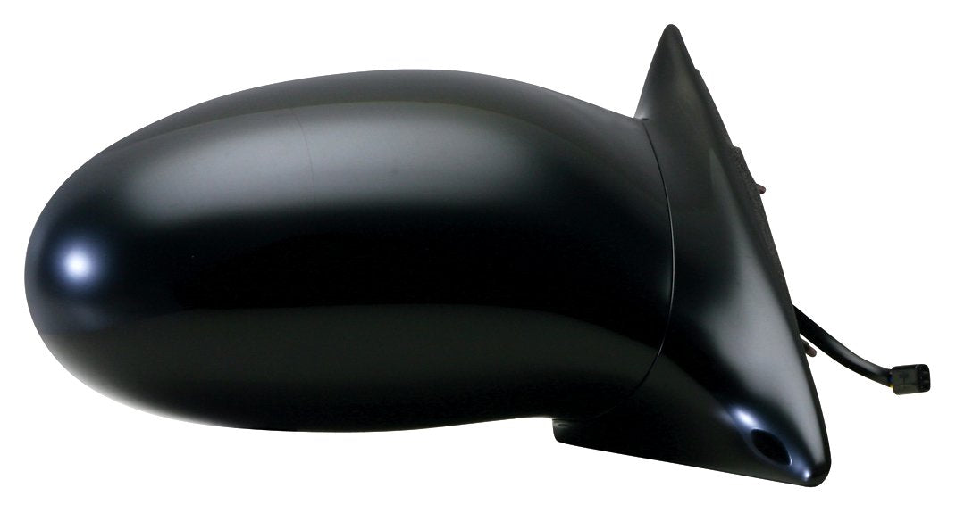 Fit System Alero Passenger Side Mirror for Oldsmobile, Black, Spring Loaded, Power