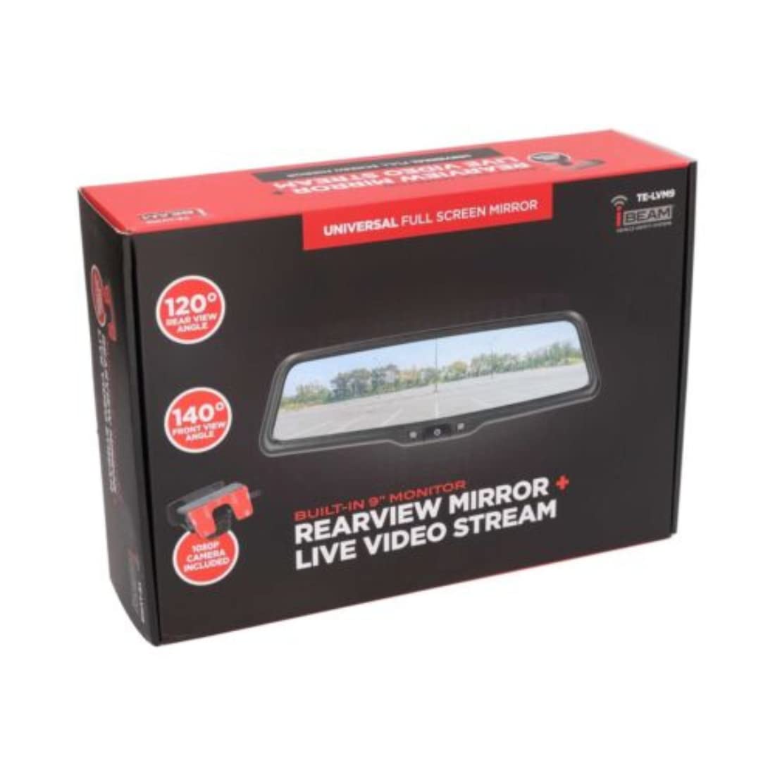 9" Live View Streaming Rearview Mirror (TE-LVM9) Ibeam