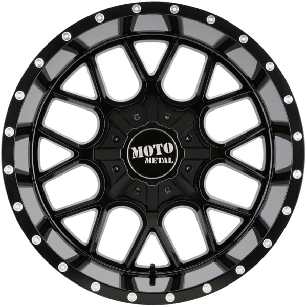 20X9 Moto Metal 6X135/5.5 5 0mm GLOSS BLACK - MO986290673A00