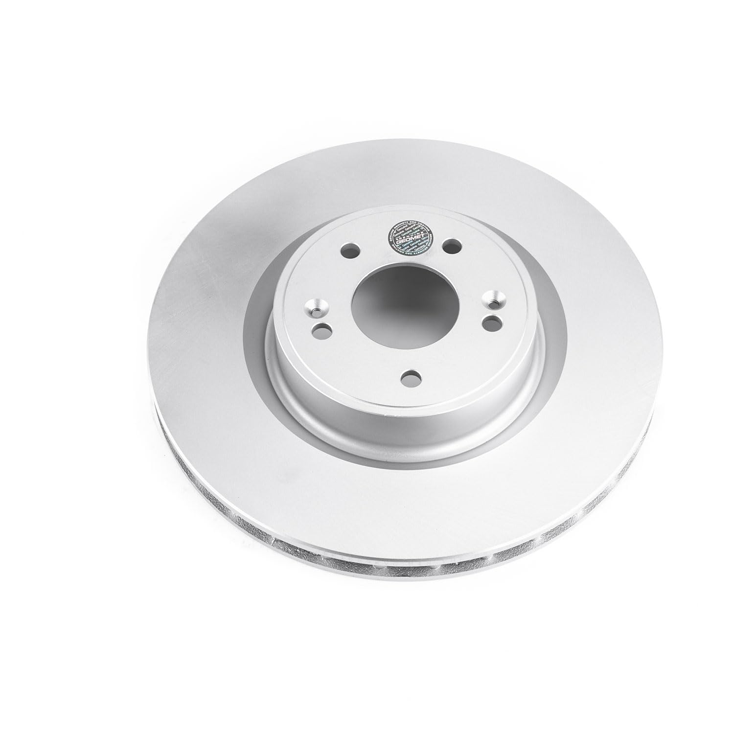 Evolution Coated Power Stop JBR1529EVC Front Brake Rotor For Hyundai Genesis Coupe 2010-2016 [Model Specific]