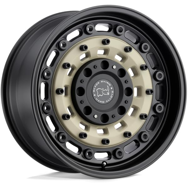 Black Rhino ARSENAL Hard Alloys 16X8, 5X160, 6, +38mm SAND ON BLACK - 1680ARS385160D65