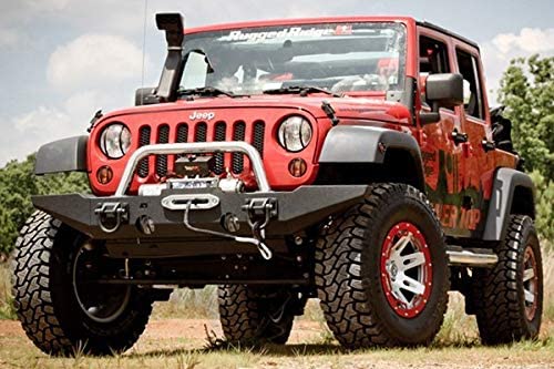 XHD Rugged Ridge Bumper End Kit | Textured Black, Steel | 11540.12 | Fits XHD Bumpers from Rugged Ridge (JK Only)