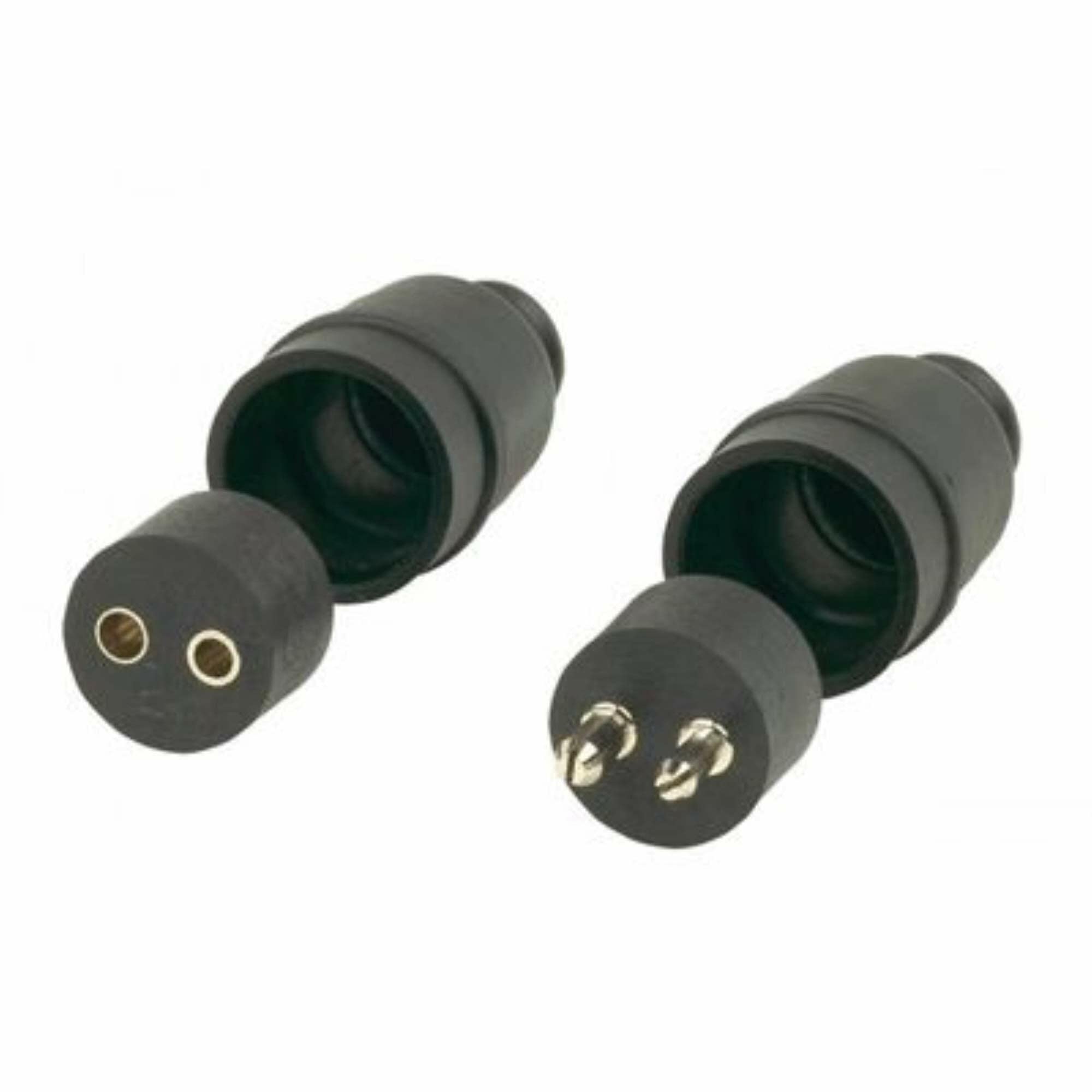 2-Pin Round Husky Towing Products 30258 Connector