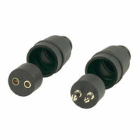 2-Pin Round Husky Towing Products 30258 Connector