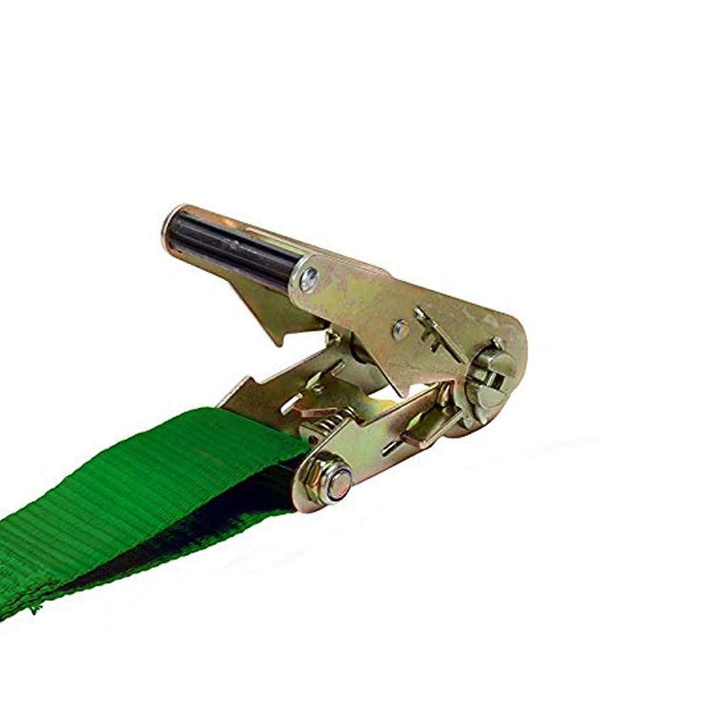 16' x 2" Keeper Ratchet Tie-Down with J-Hooks, 4 Pack, Green